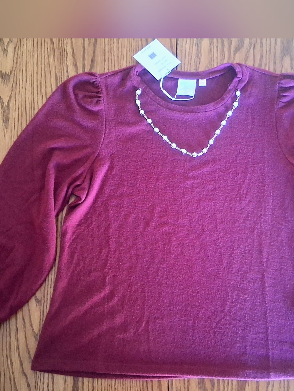 NWT Petite Ladies Sweater, By Zac & Rachel, Sz PL, MSRP $48.